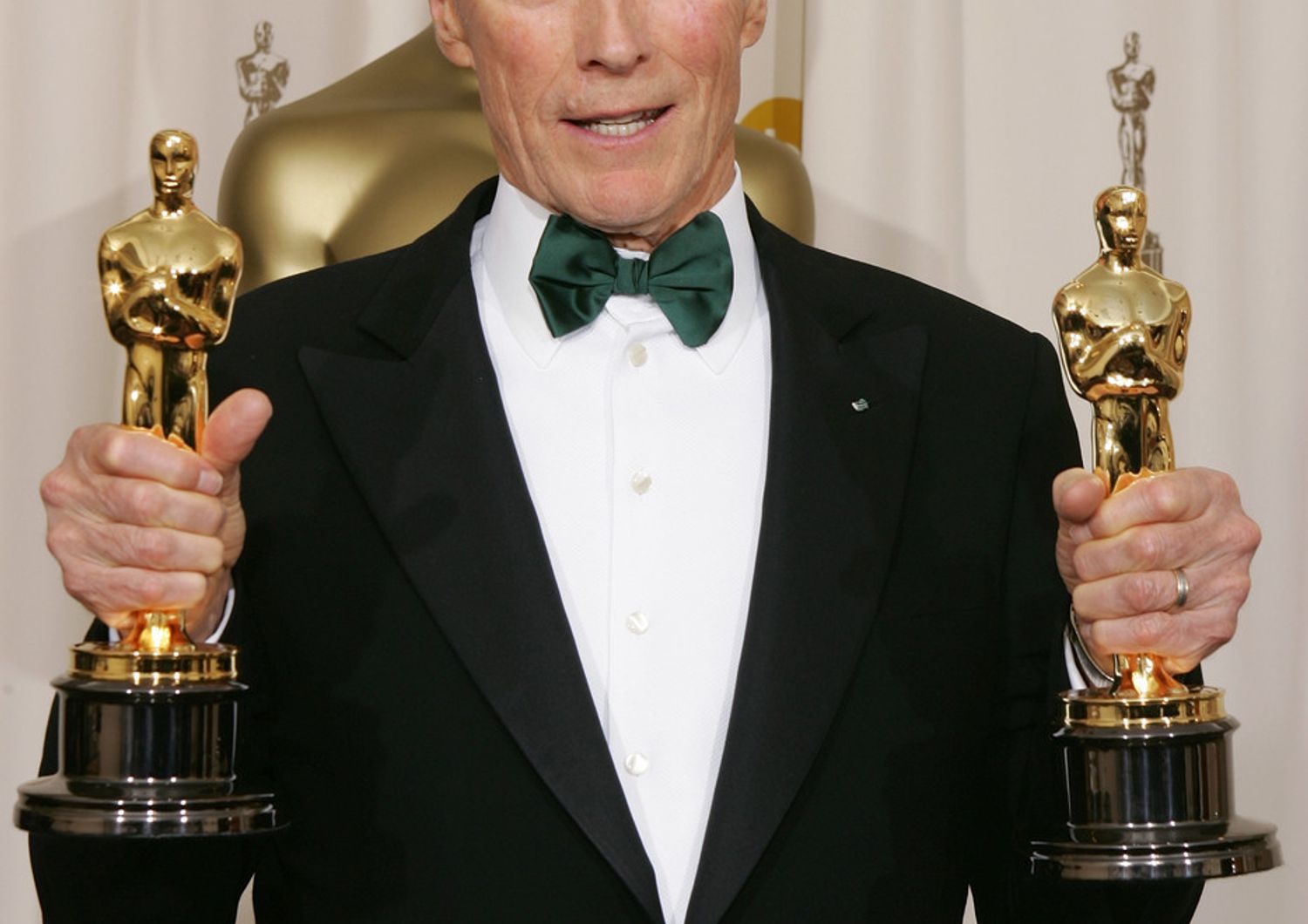 Clint Eastwood agli Oscar del 2005