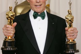 Clint Eastwood agli Oscar del 2005