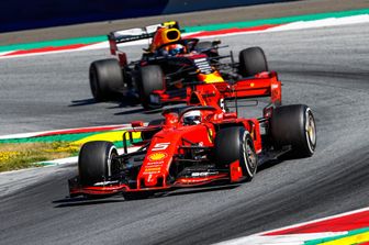 Formula 1, la Ferrari sul circuito di Spielberg, Austria