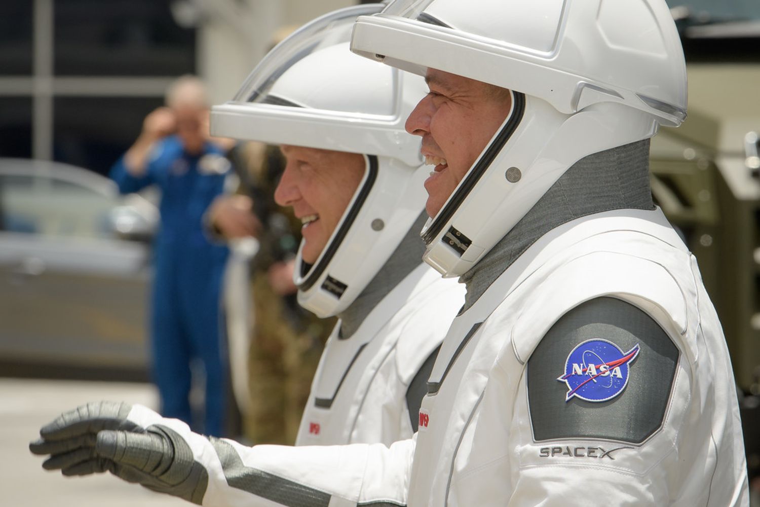 &nbsp;Doug Hurley e Bob Behnken, Nasa