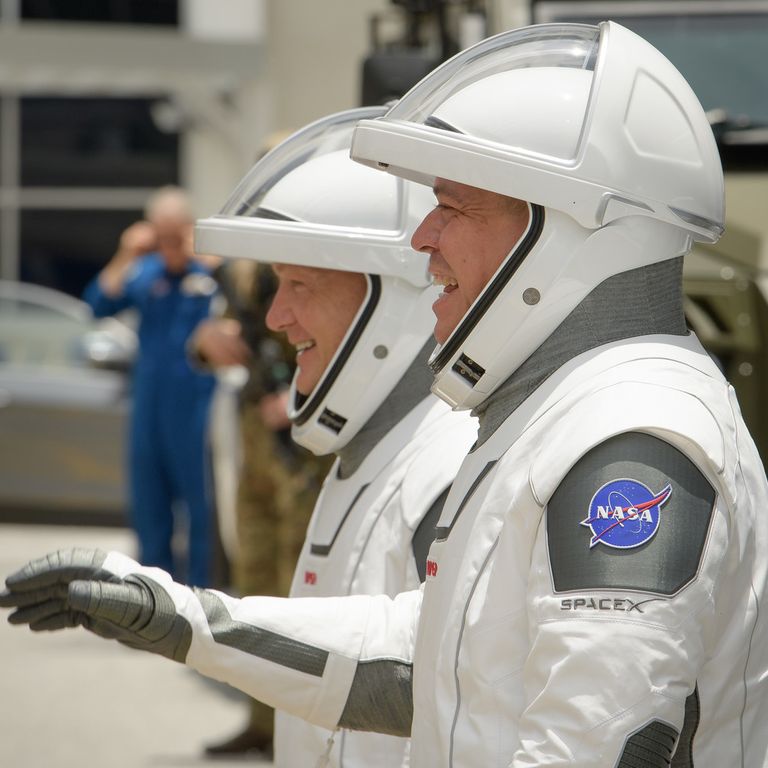 &nbsp;Doug Hurley e Bob Behnken, Nasa