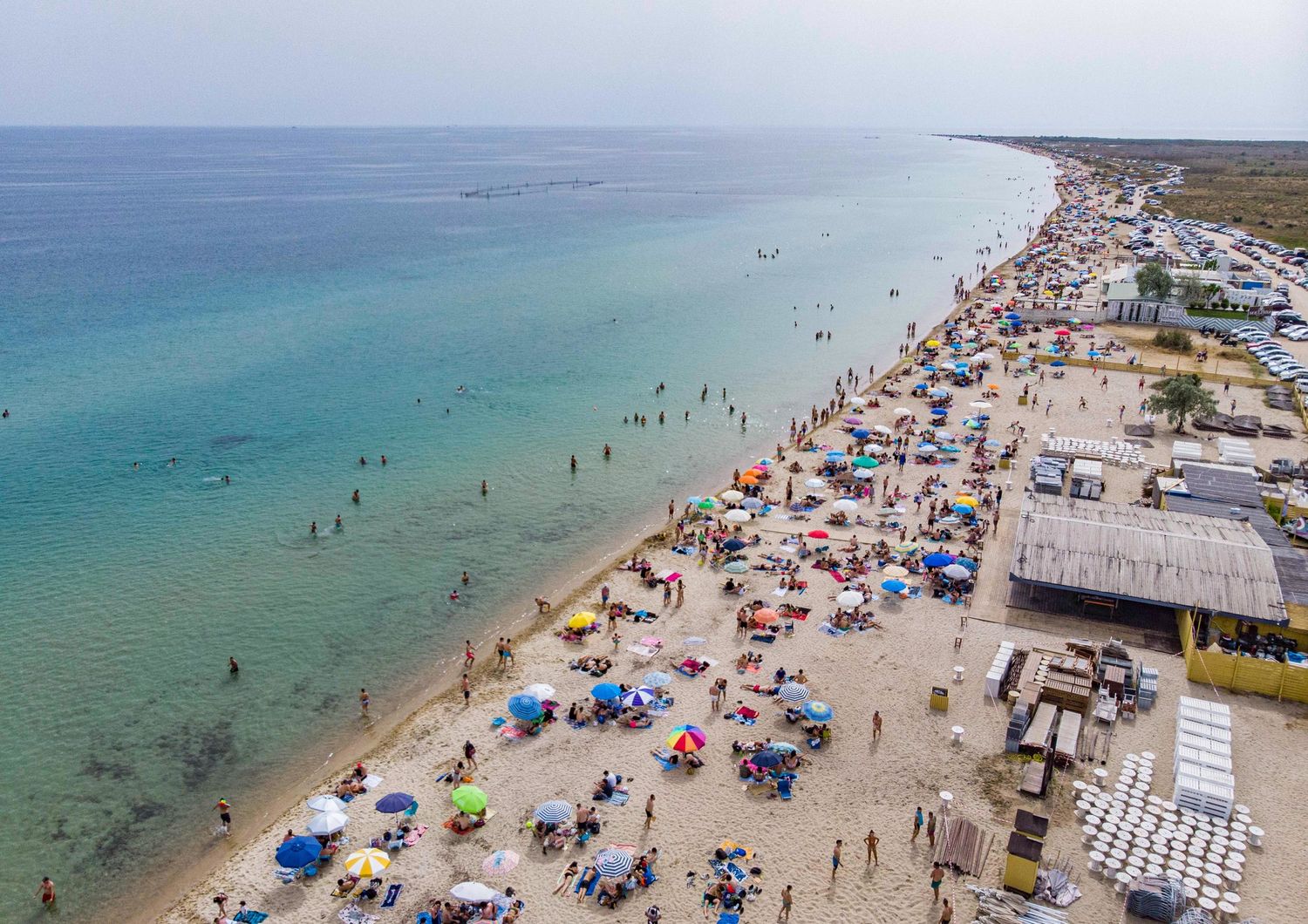 La spiaggia di Potamos, Grecia