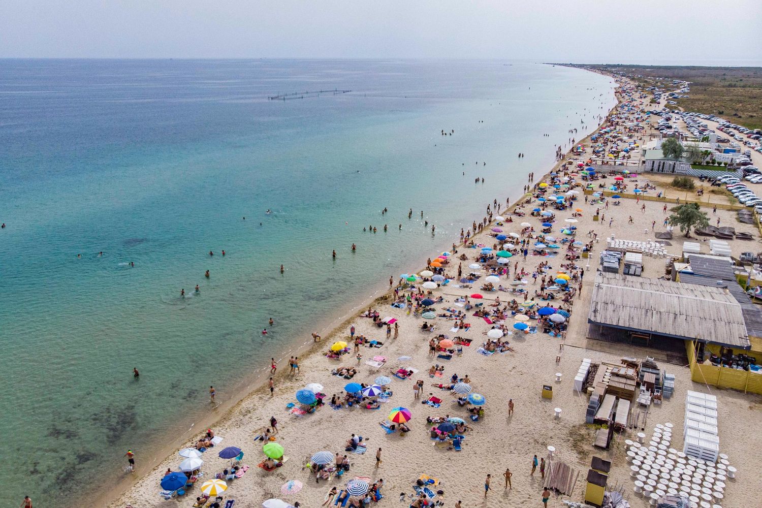 La spiaggia di Potamos, Grecia