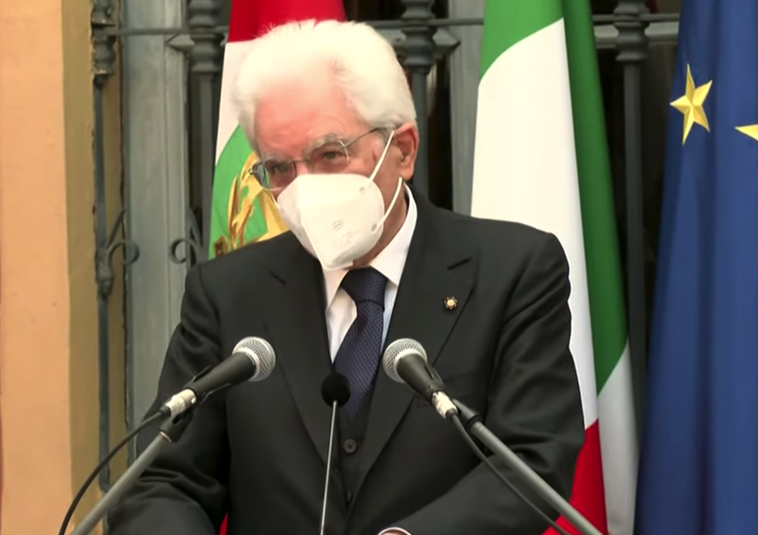 Sergio Mattarella a Codogno