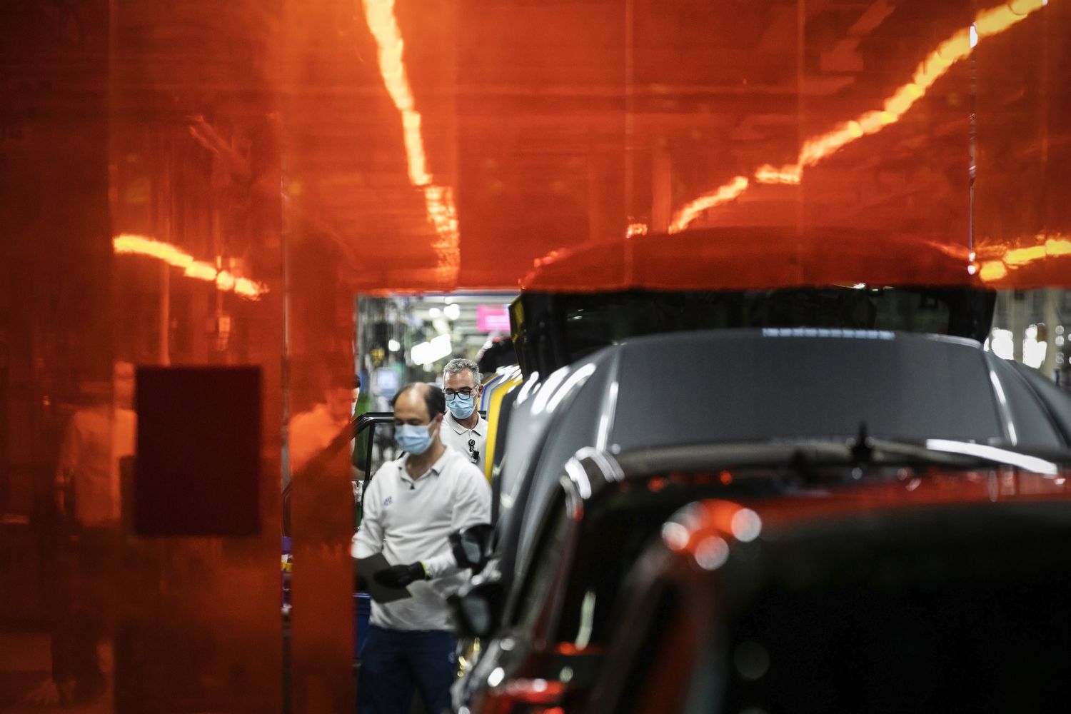 Uno stabilimento automobilistico