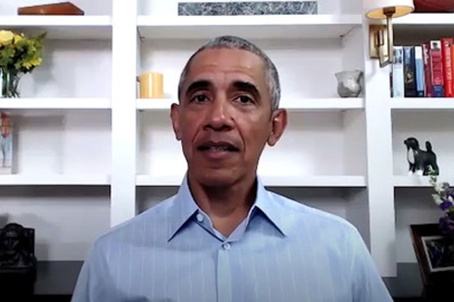 Barack Obama in streaming sul caso Floyd