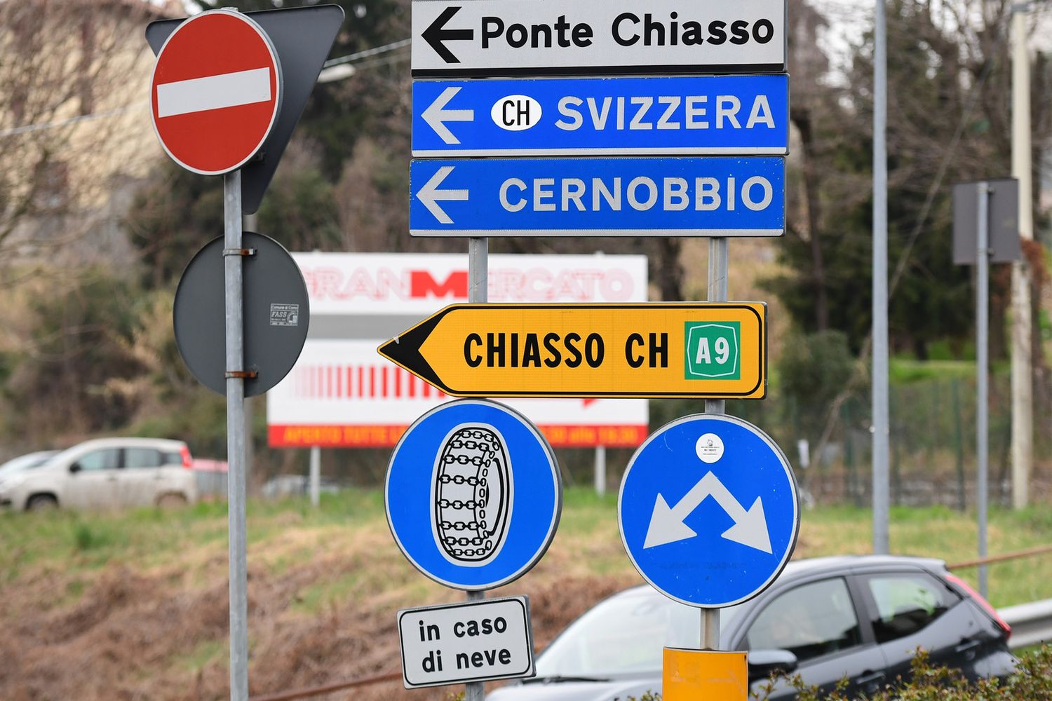 Svizzera Italia confini