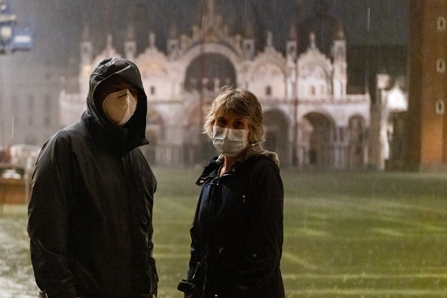Venezia, acqua alta e coronavirus