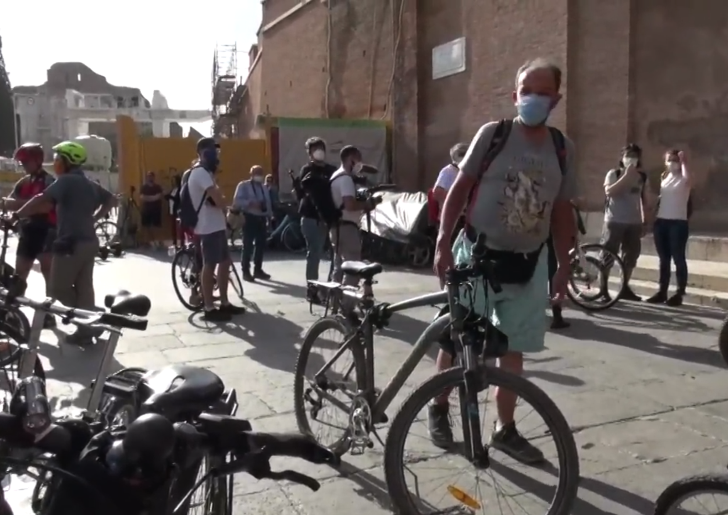 Fridays&nbsp;for Future&nbsp;Roma primo&nbsp;flashmob&nbsp;dopo lockdown