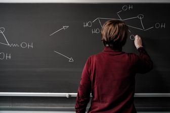 Una lezione all'Universit&agrave; Bicocca di Milano