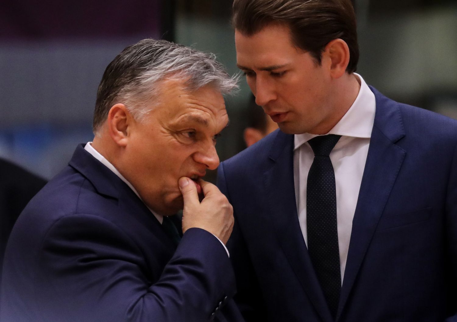 Viktor Orban e Sebastian Kurz