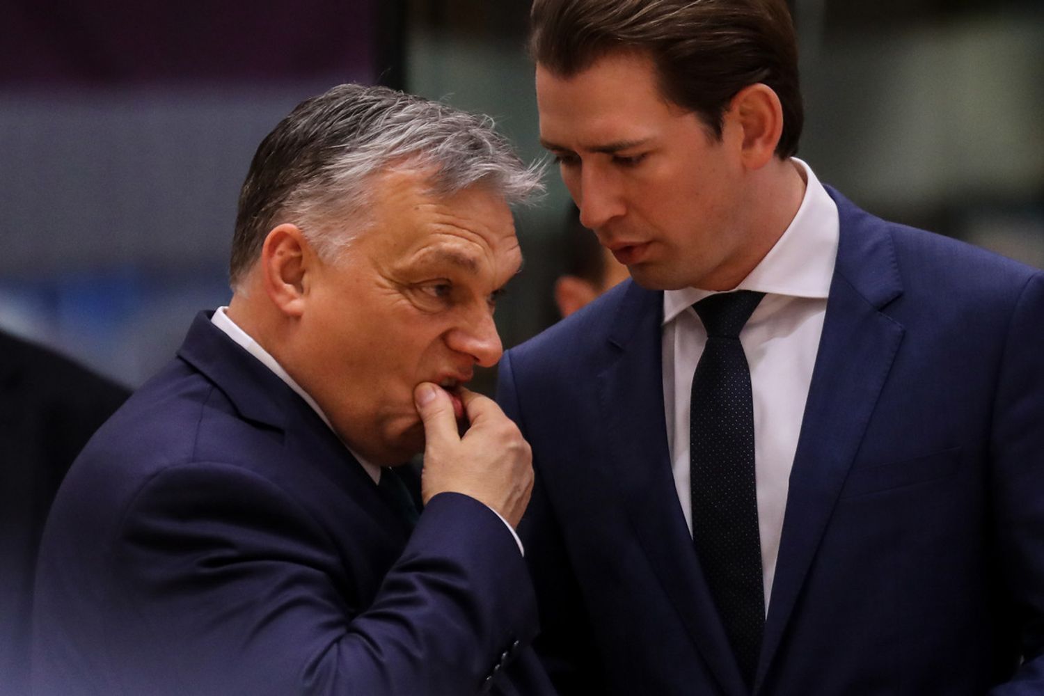 Viktor Orban e Sebastian Kurz