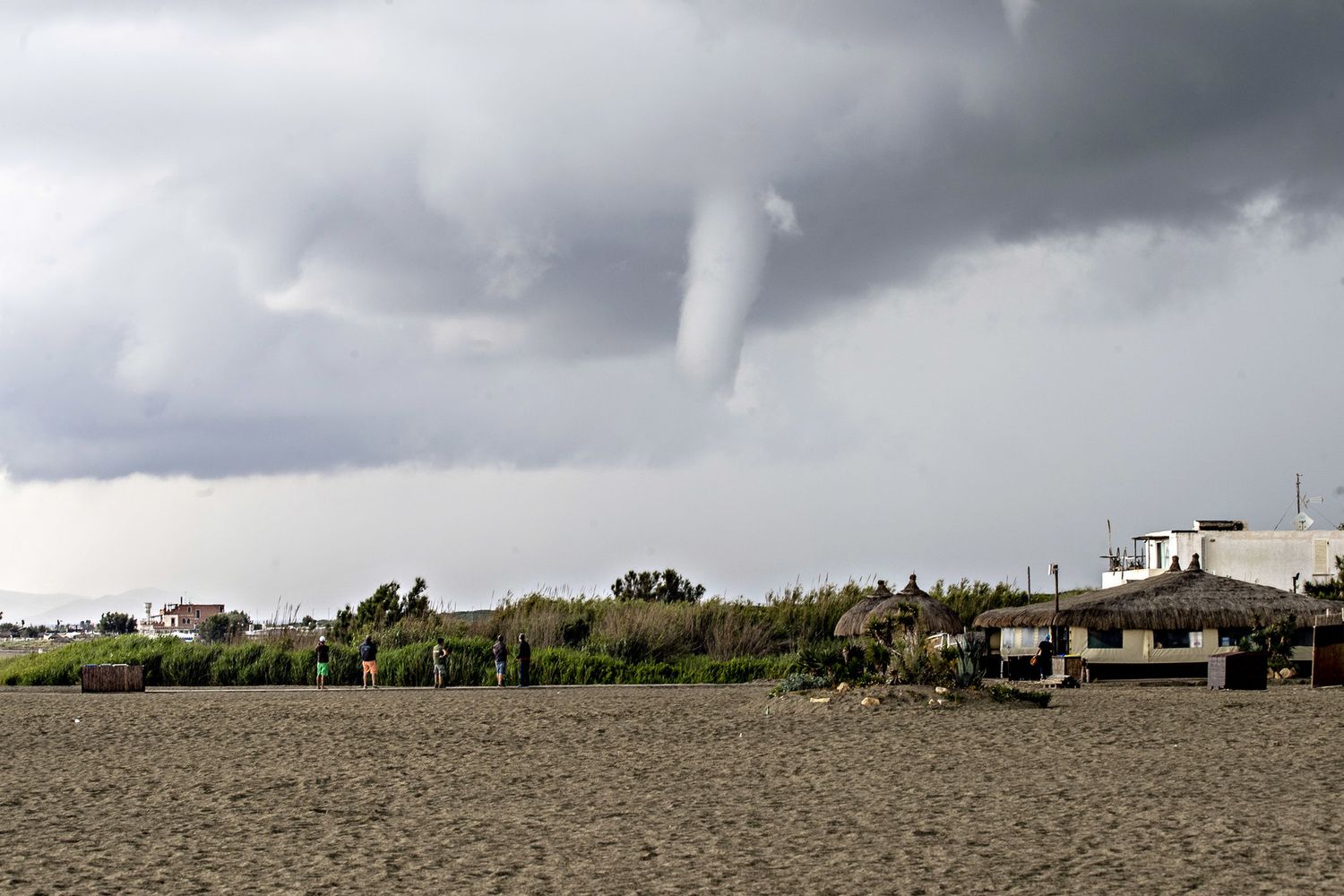 Maltempo sul litorale romano