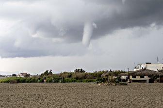 Maltempo sul litorale romano