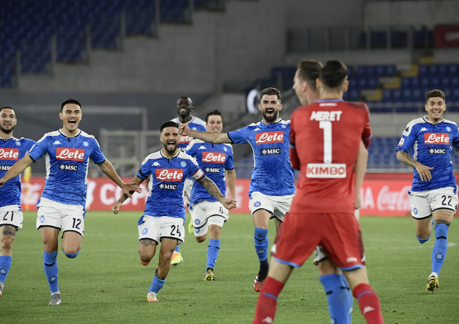 Il Napoli vince la Coppa Italia