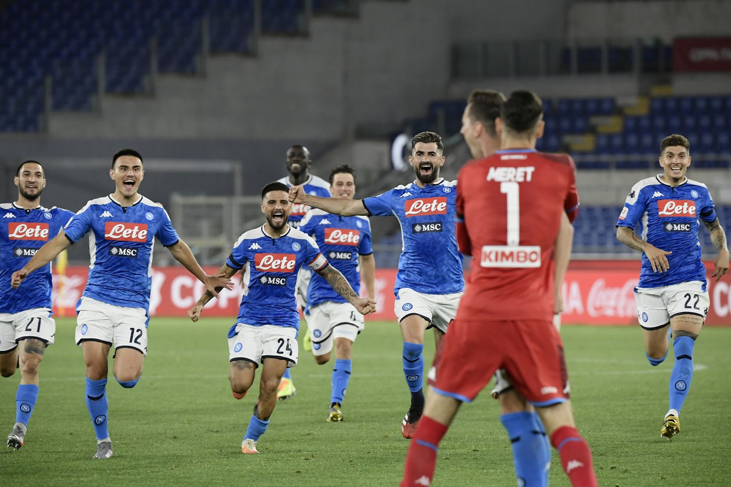 Il Napoli vince la Coppa Italia
