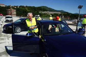 prima auto nuovo ponte genova