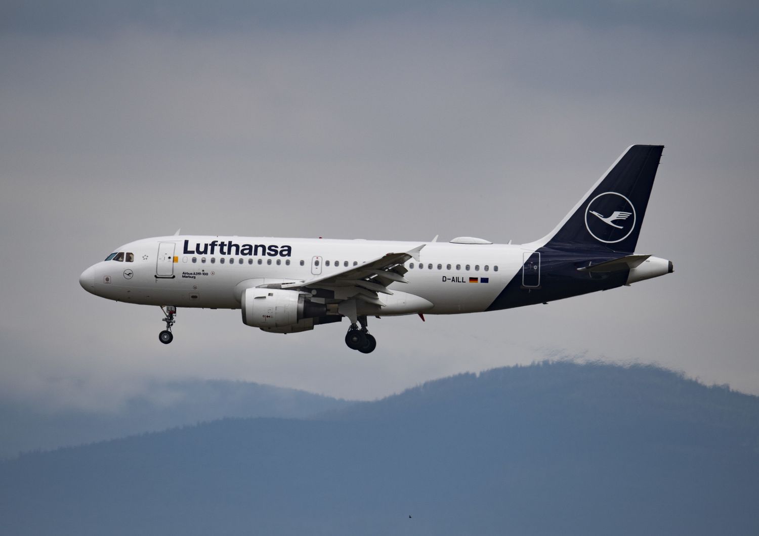 Un aereo Lufthansa
