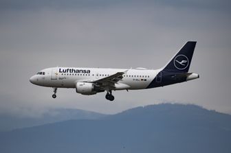 Un aereo Lufthansa