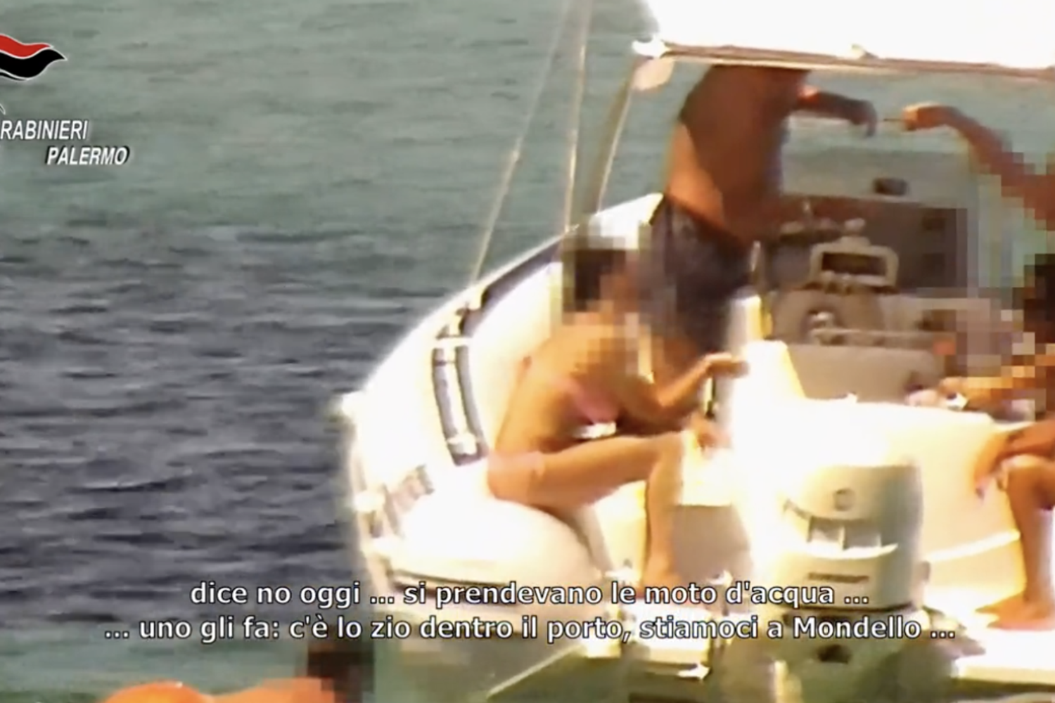 Le intercettazioni del summit mafioso in gommone