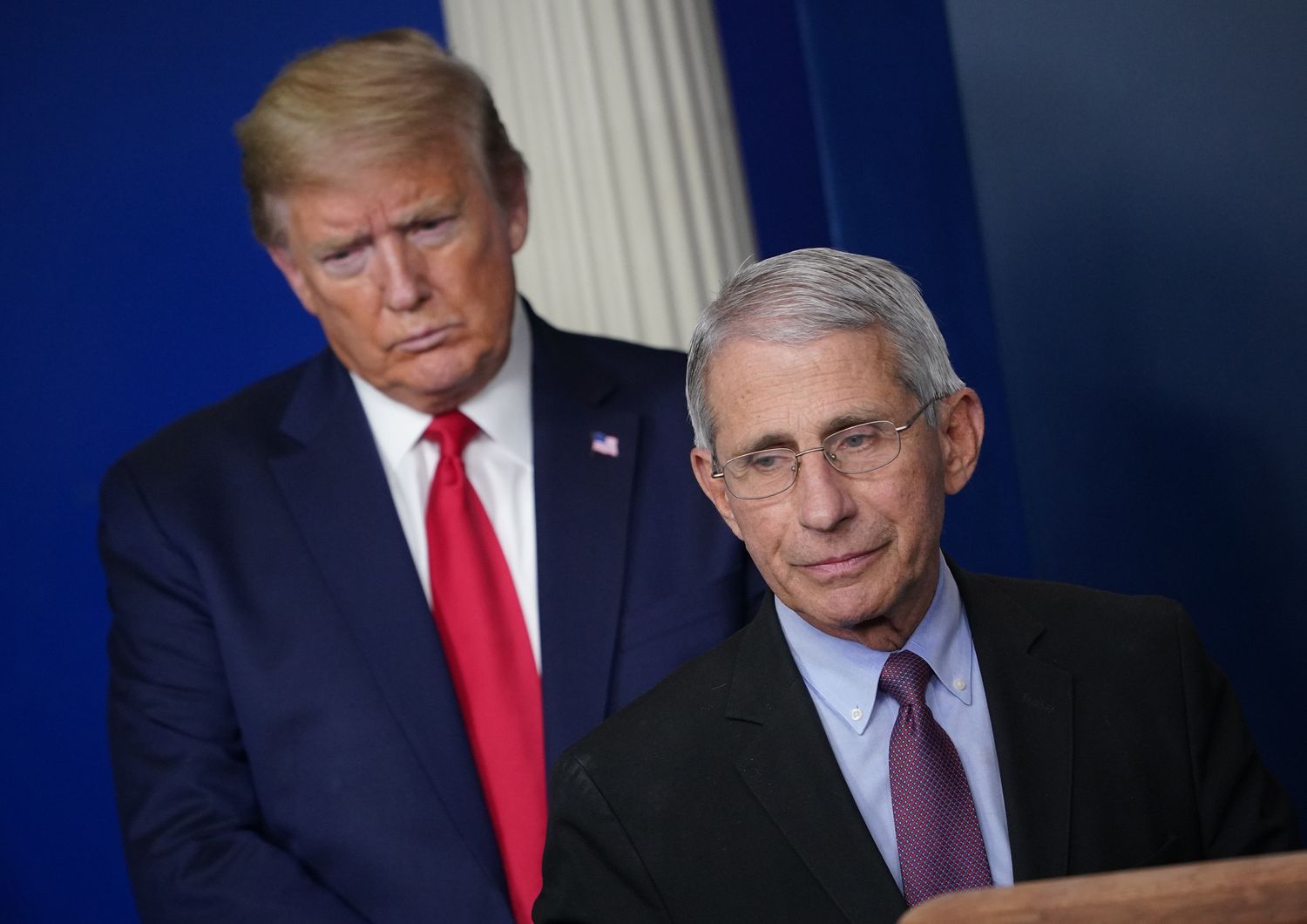 Trump e Fauci