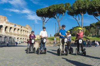 Il Segway per le strade di Roma