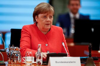 La cancelliera tedesca Angela Merkel