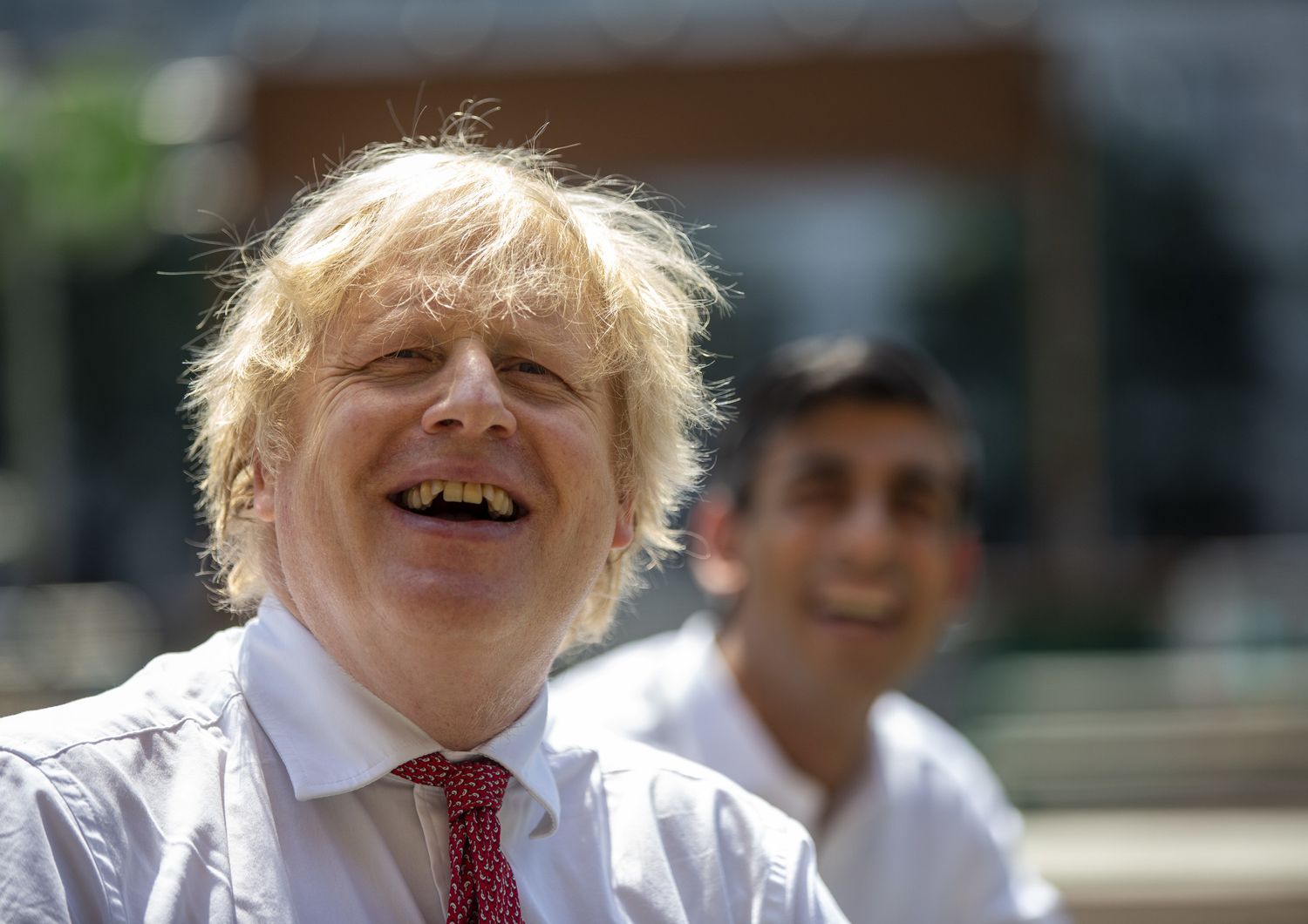 Boris Johnson e Rishi Sunak