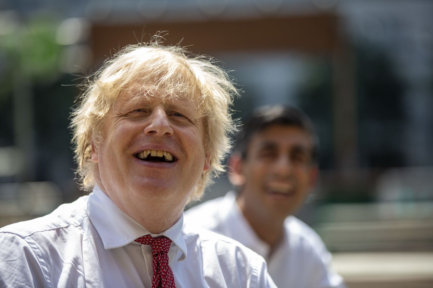Boris Johnson e Rishi Sunak