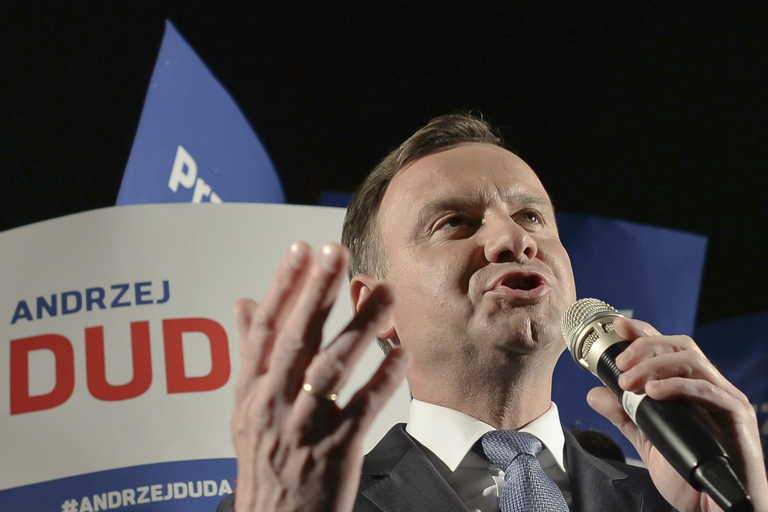 Il presidente polacco Andrzej Duda