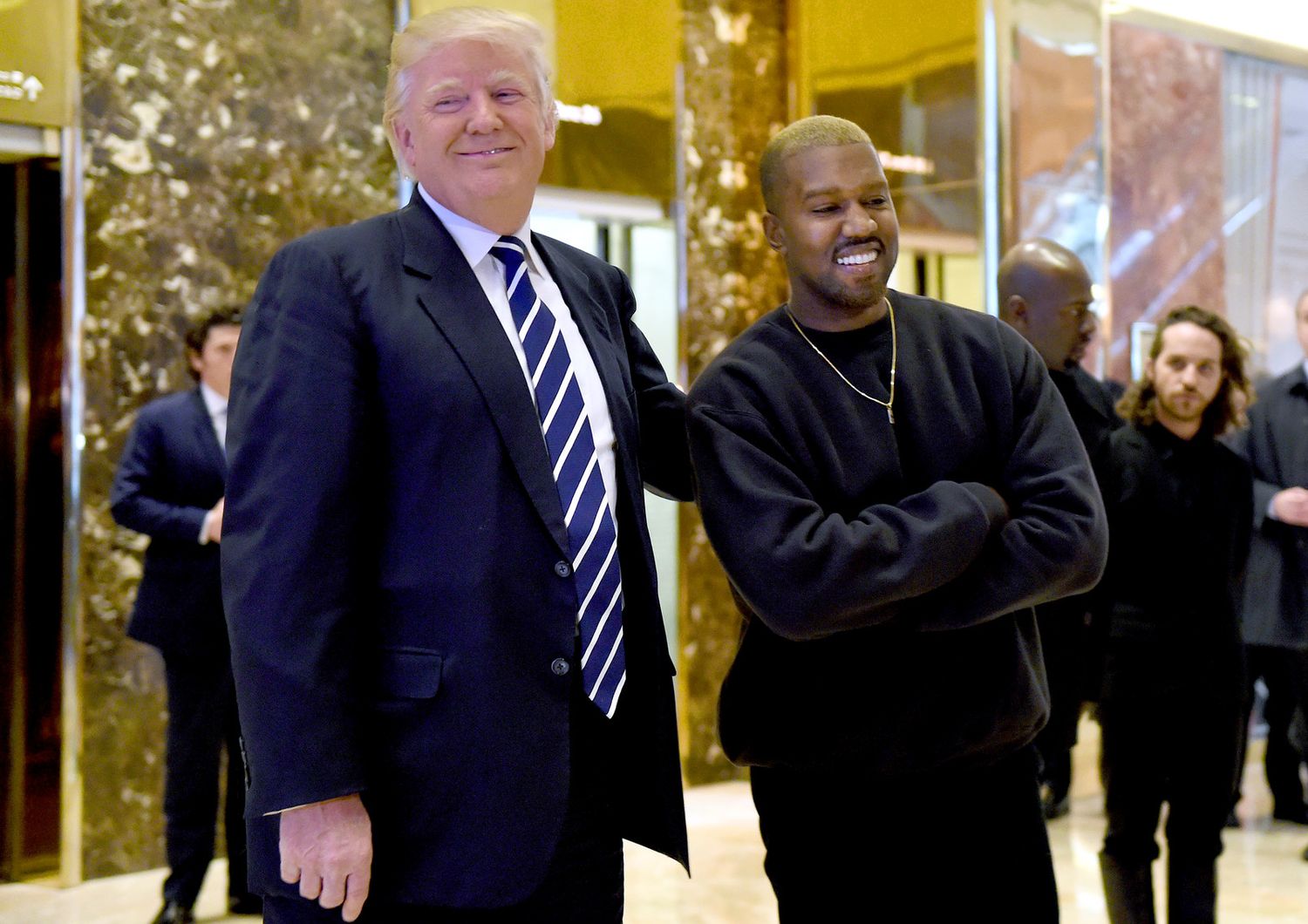 Donald Trump e Kanye West