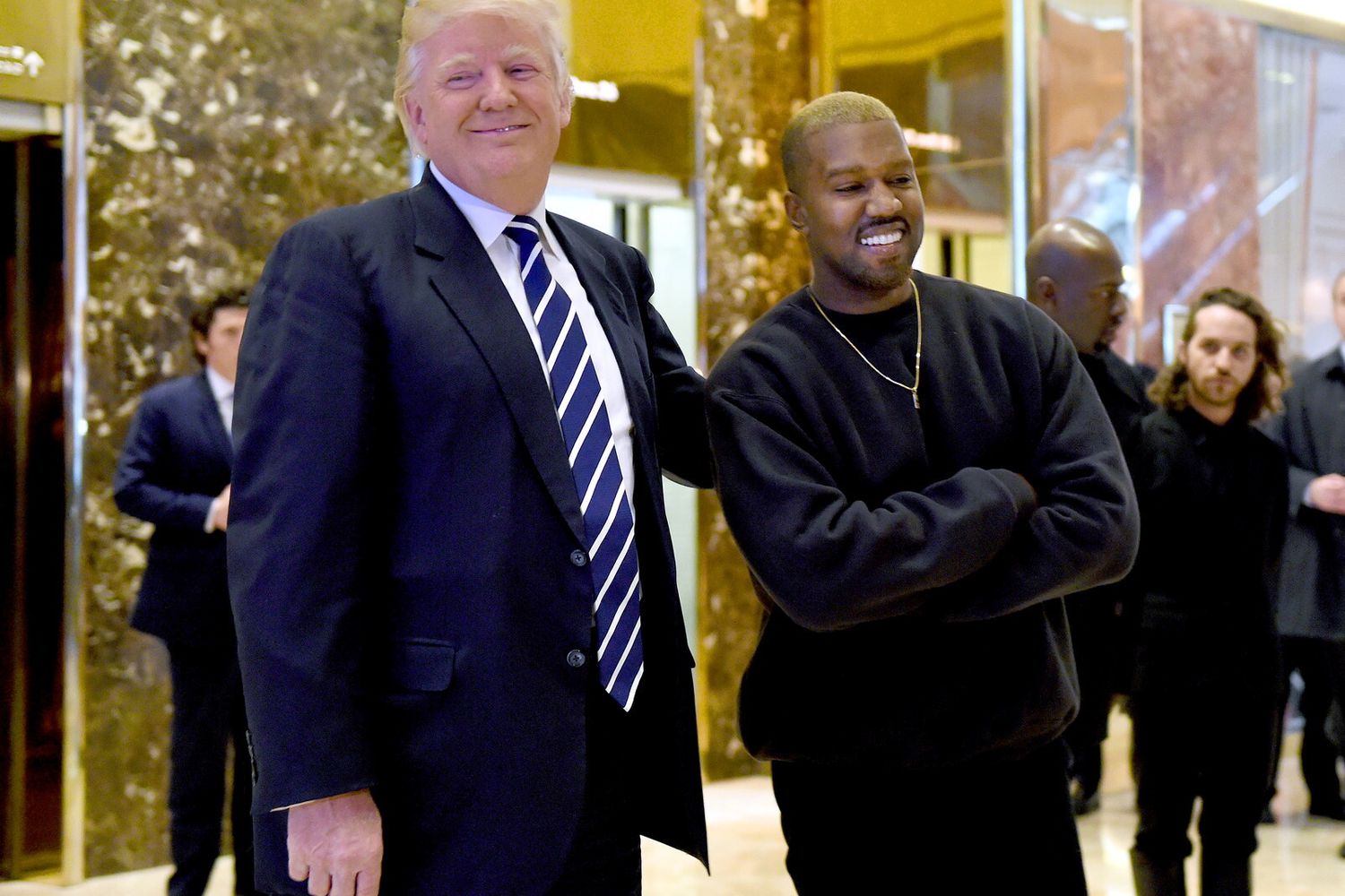 Donald Trump e Kanye West