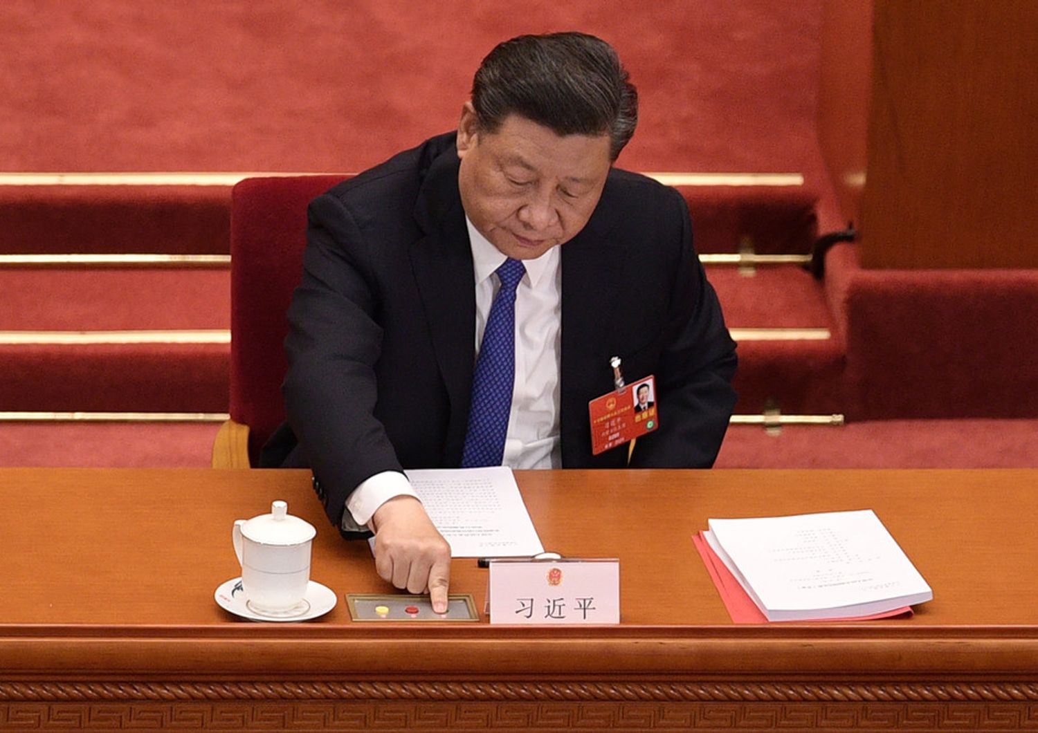 Il presidente cinese Xi Jinping, immagine d'archivio&nbsp;