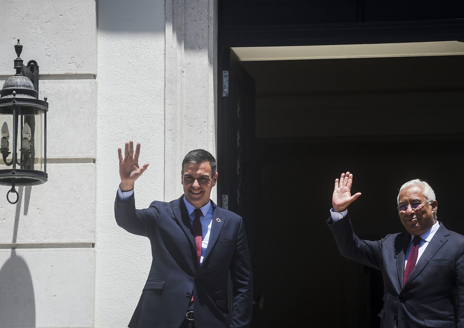 Pedro Sanchez e Antonio Costa