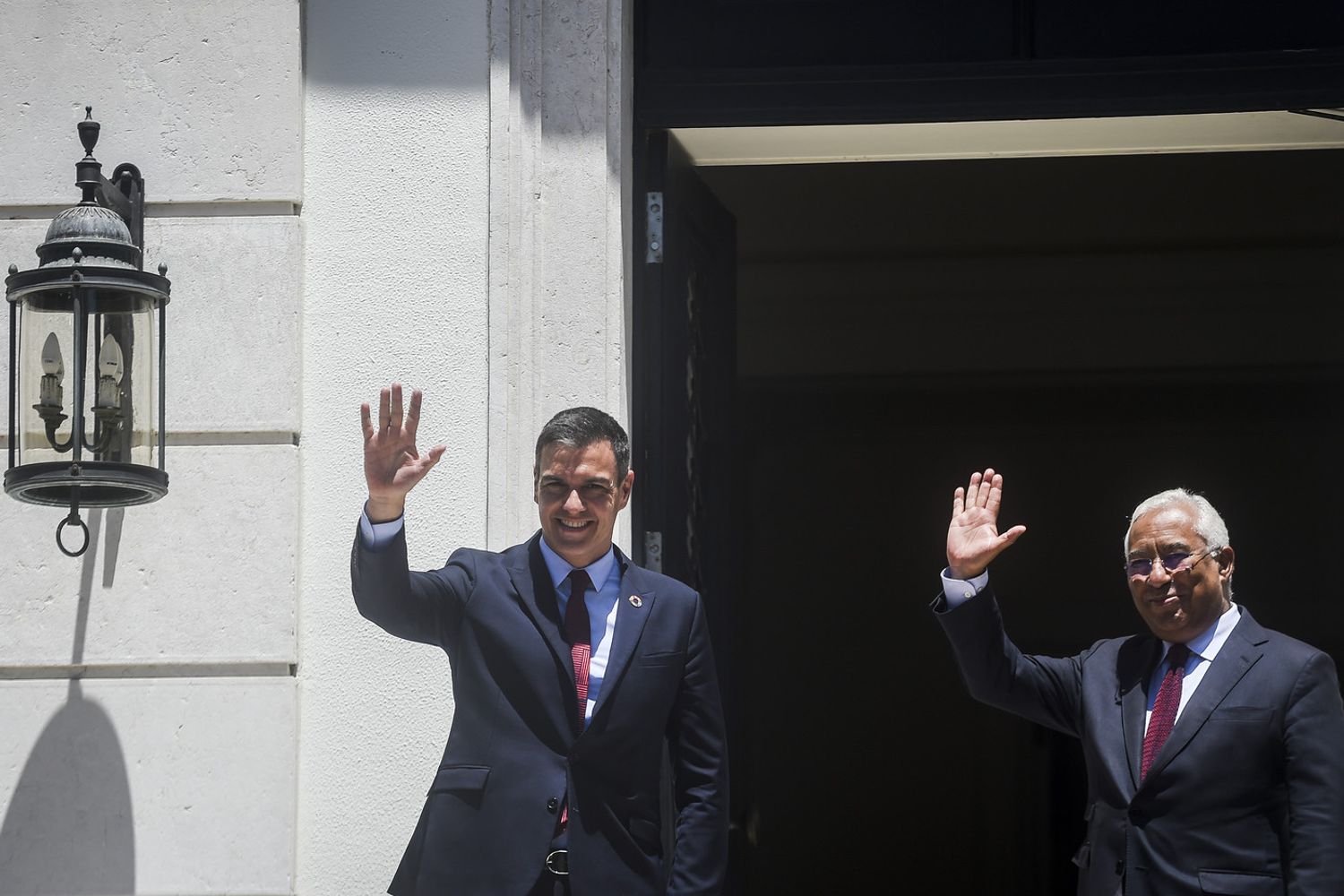 Pedro Sanchez e Antonio Costa