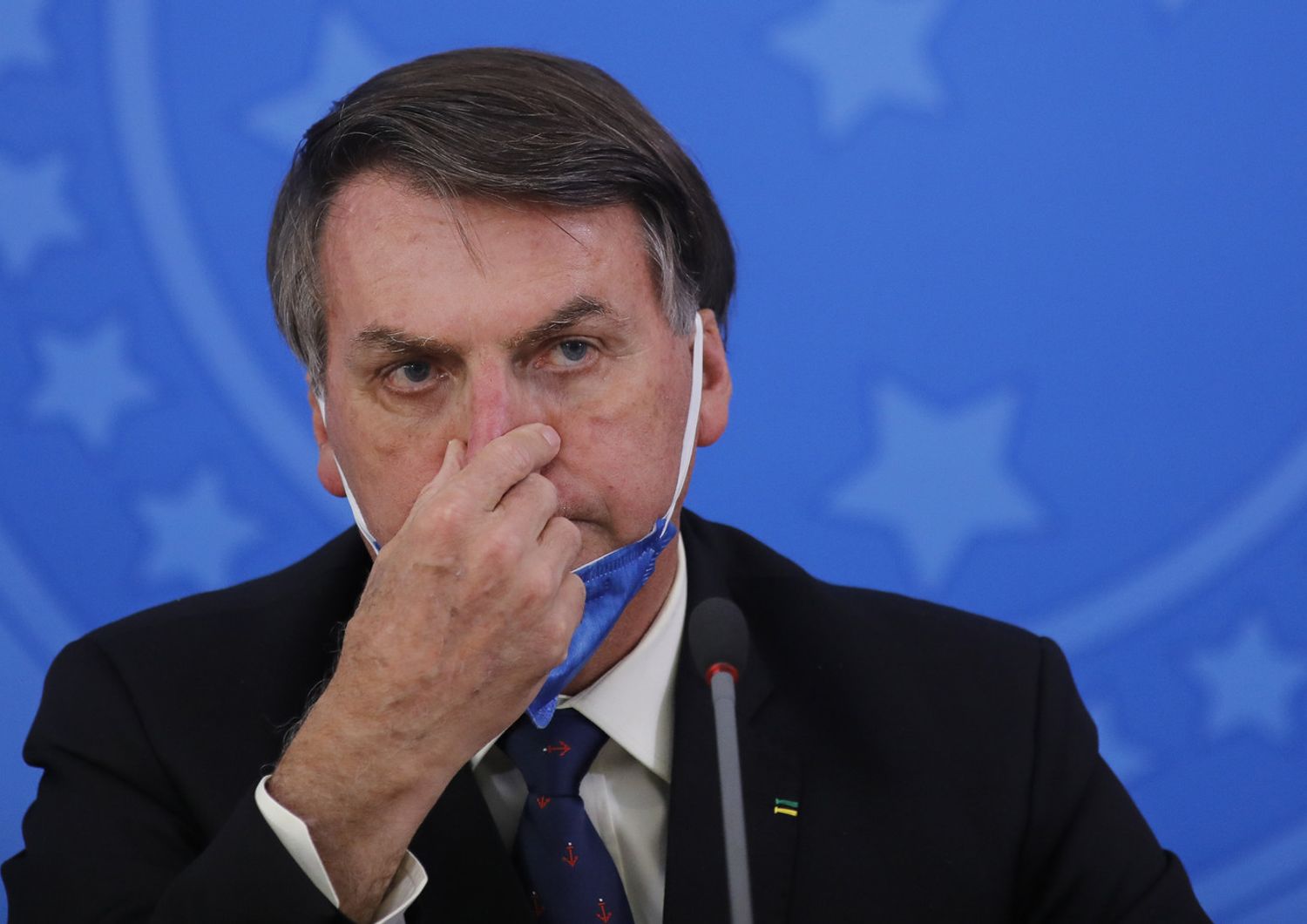 Il presidente del Brasile, Jair Bolsonaro