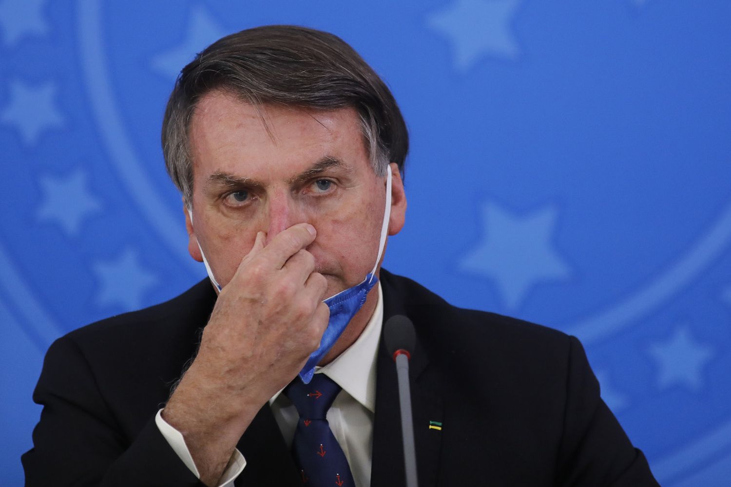 Il presidente del Brasile, Jair Bolsonaro