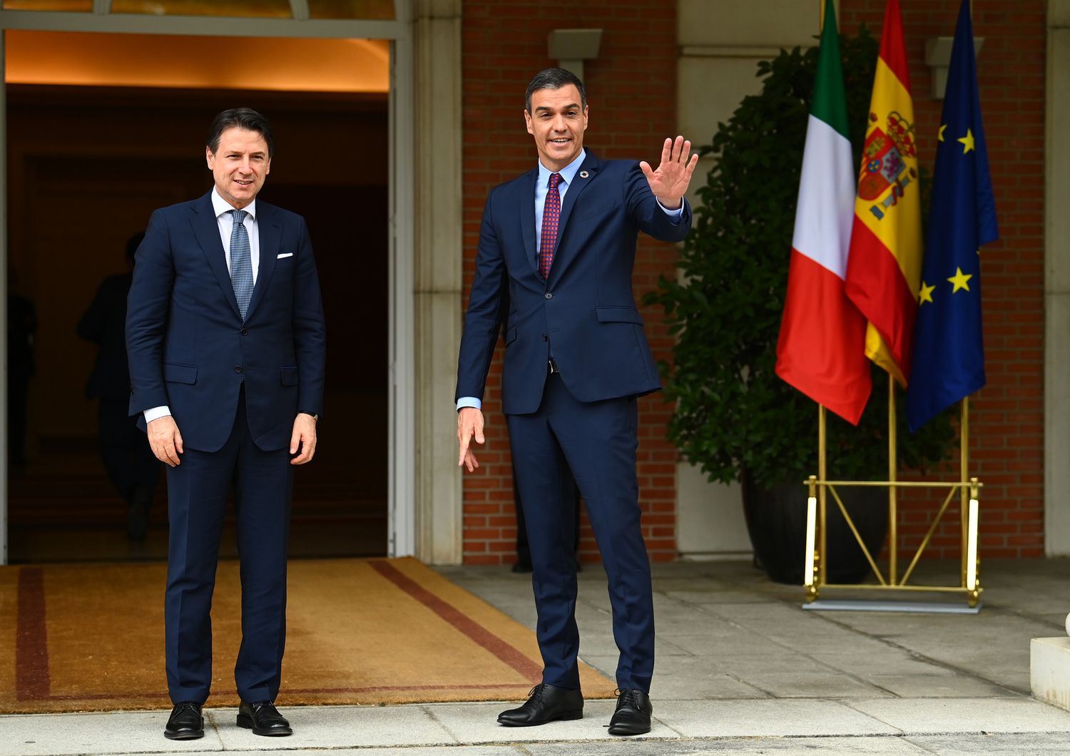 Luigi Conte e Pedro Sanchez