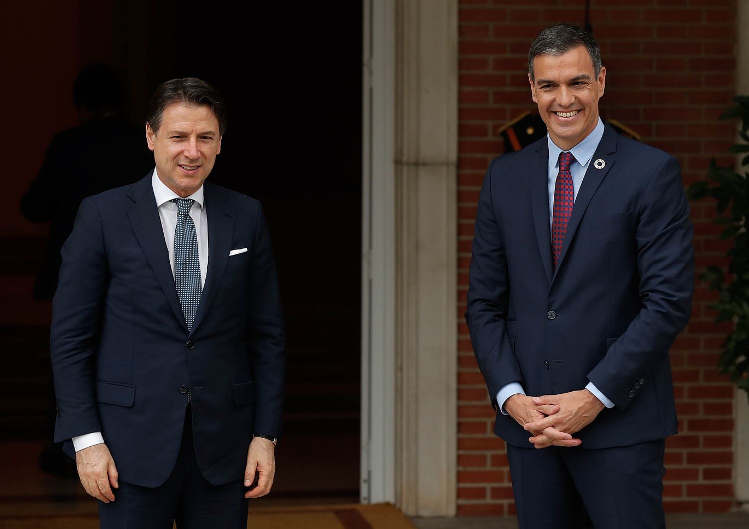 Giuseppe Conte, Pedro Sanchez