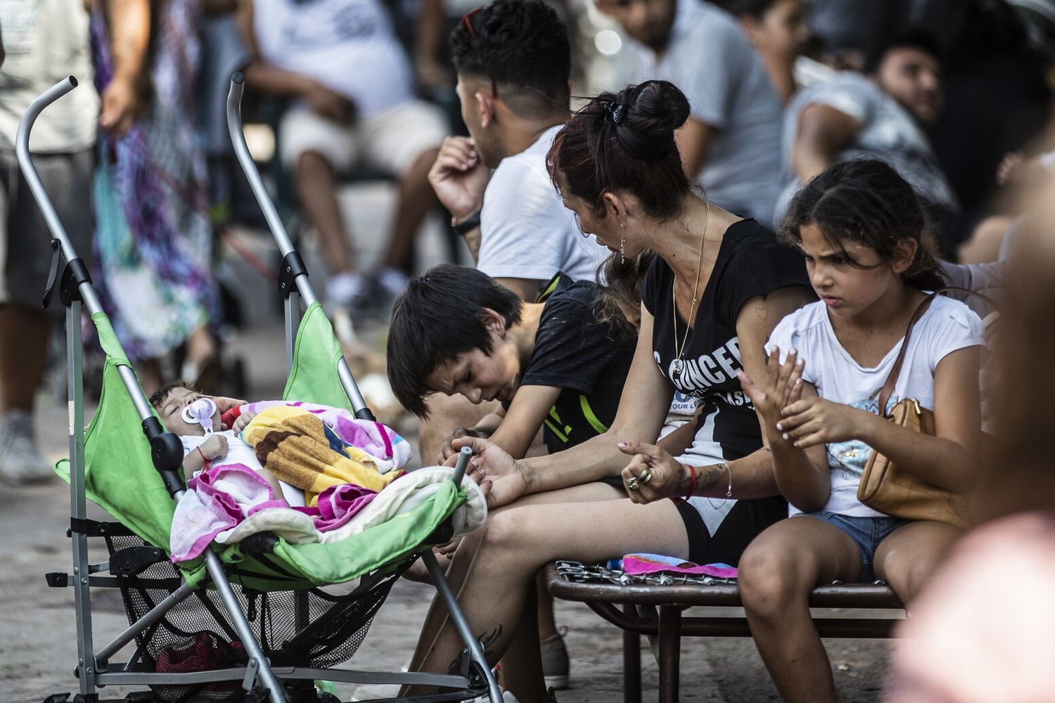 Campo rom Castel Romano