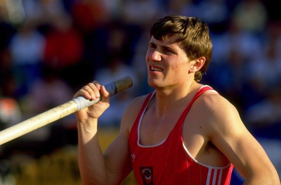 Sergej Bubka a Oslo nel 1987