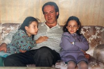 Luigi Ilardo con le figlie