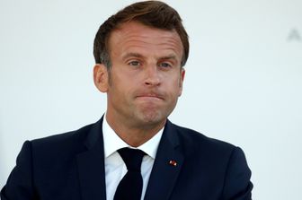 Francia&nbsp;Macron mascherina seconda ondata