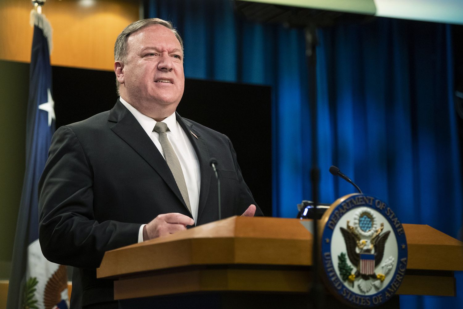 Il segretario di Stato Usa, Mike Pompeo