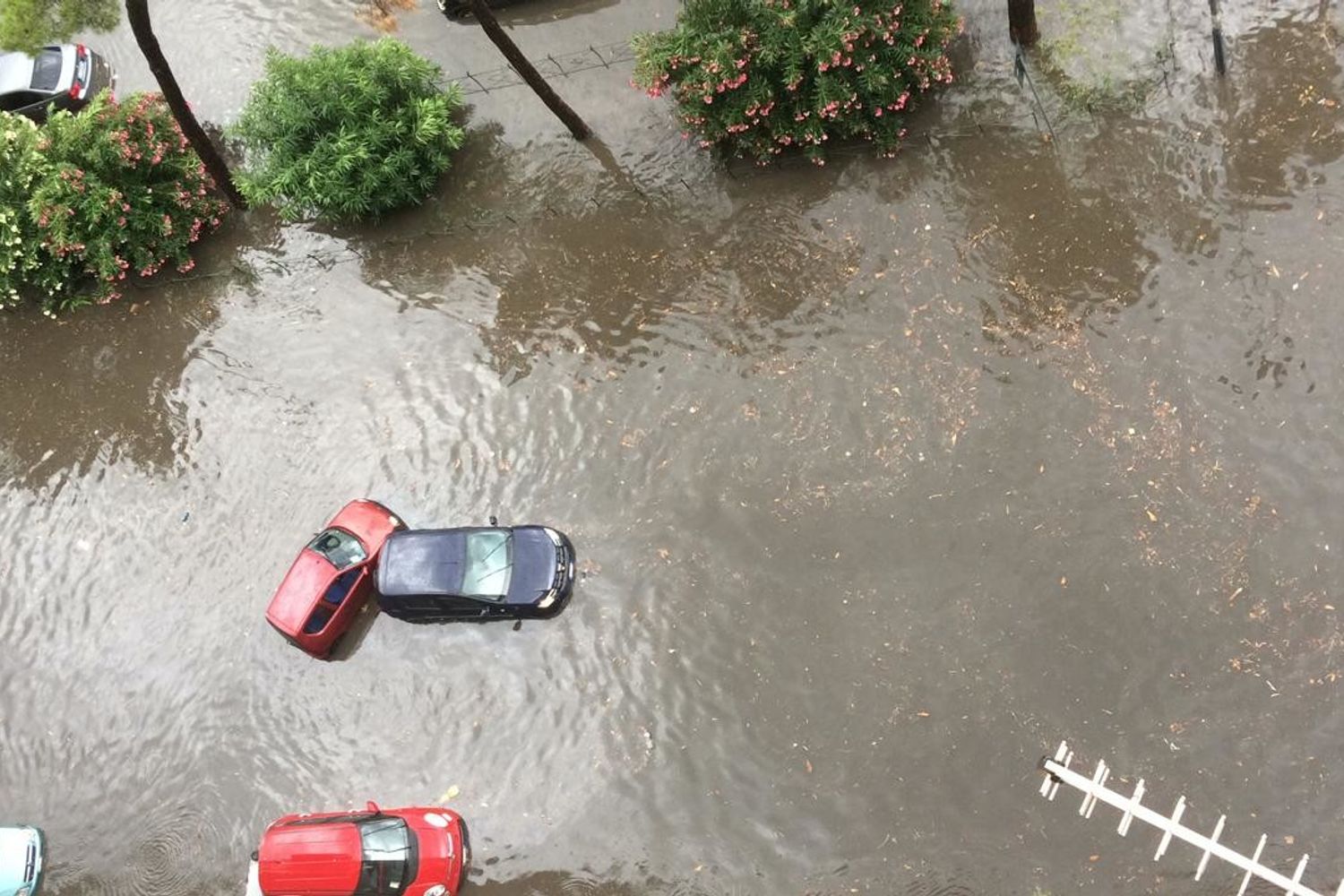 Bomba d'acqua a Palermo