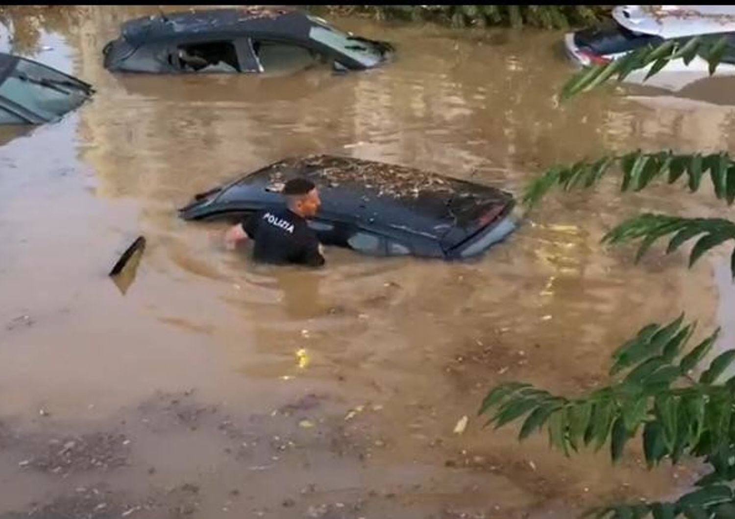 Bomba d'acqua a Palermo