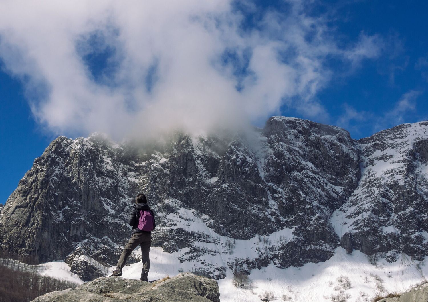 Una montagna della Lucchesia