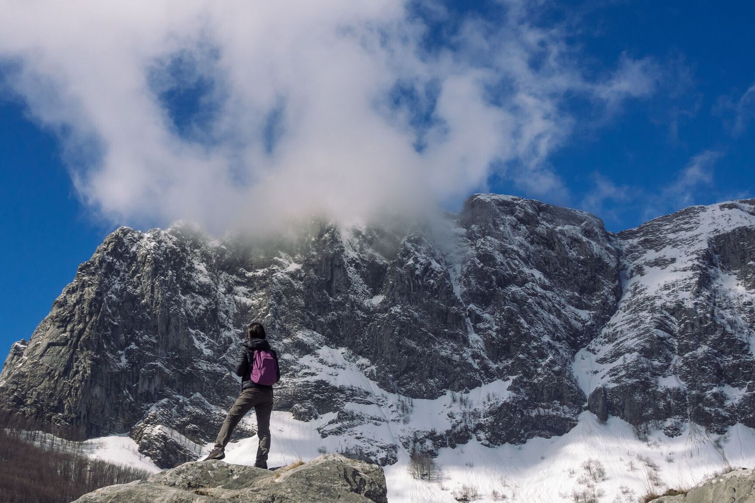 Una montagna della Lucchesia