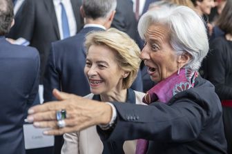 Ursula von del Leyn e Christine Lagarde