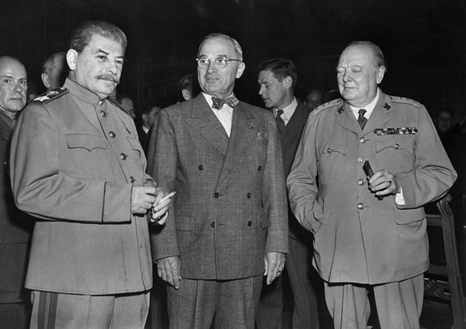 Stalin, Truman e Churchill